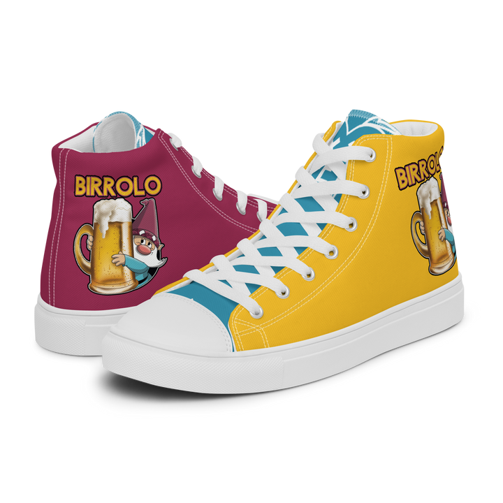Sneakers alte in tela da donna BIRROLO NEW - Gufetto Brand 