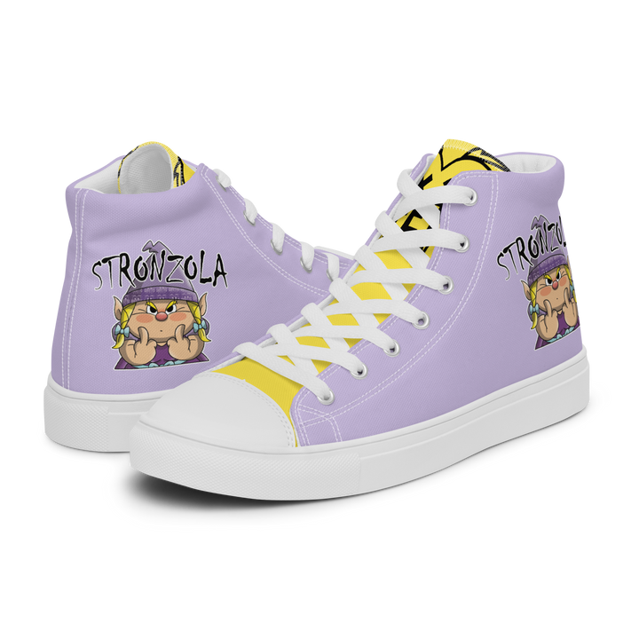 Sneakers alte in tela da donna STRONZOLA - Gufetto Brand 