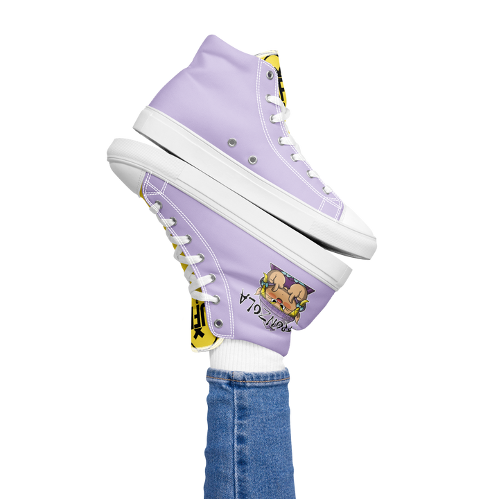 Sneakers alte in tela da donna STRONZOLA - Gufetto Brand 