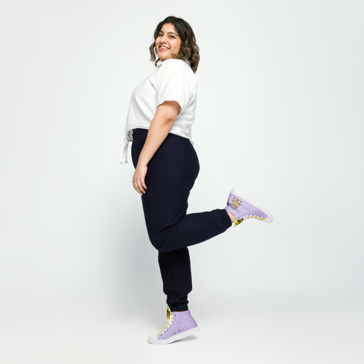 Sneakers alte in tela da donna STRONZOLA - Gufetto Brand 