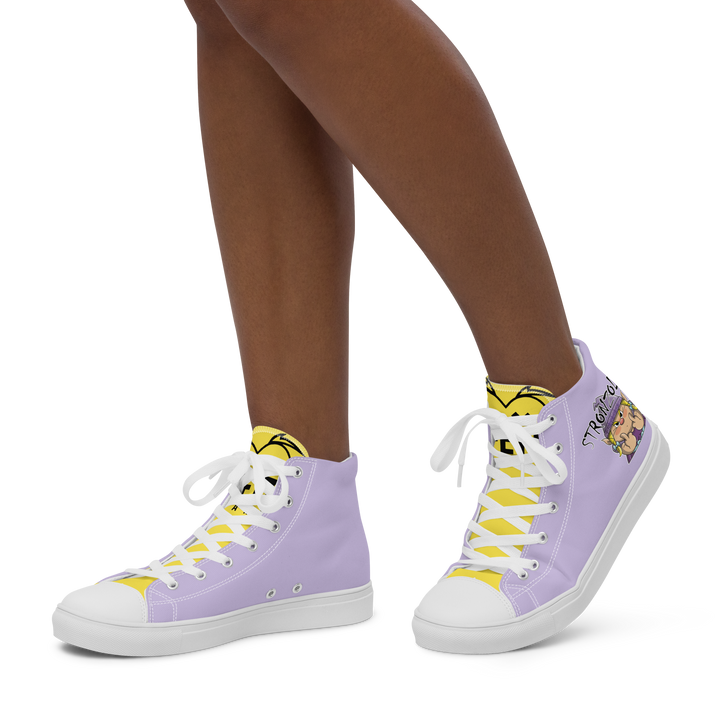 Sneakers alte in tela da donna STRONZOLA - Gufetto Brand 