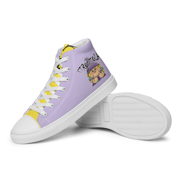 Sneakers alte in tela da donna STRONZOLA - Gufetto Brand 