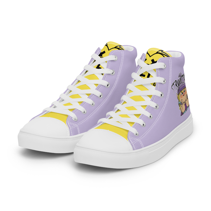 Sneakers alte in tela da donna STRONZOLA - Gufetto Brand 