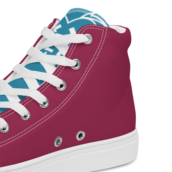 Sneakers alte in tela da donna BIRROLO NEW - Gufetto Brand 