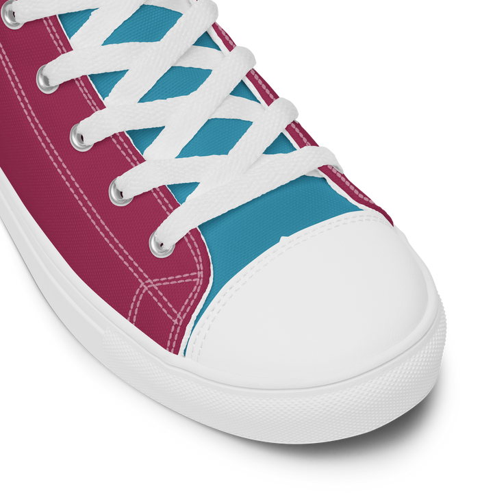 Sneakers alte in tela da donna BIRROLO NEW - Gufetto Brand 