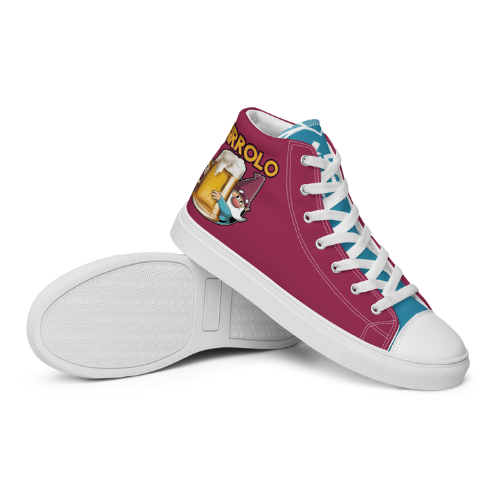 Sneakers alte in tela da donna BIRROLO NEW - Gufetto Brand 