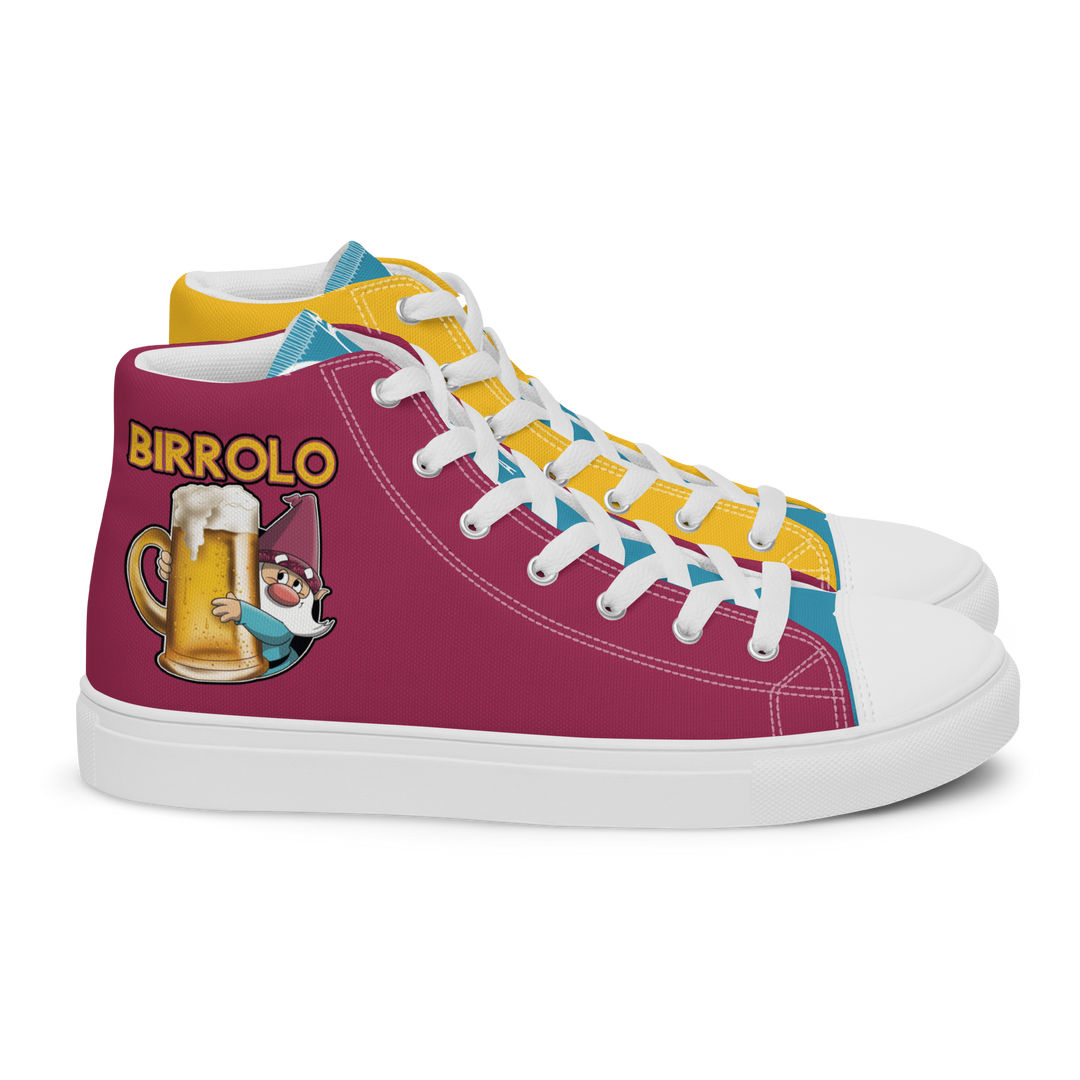 Sneakers alte in tela da donna BIRROLO NEW - Gufetto Brand 