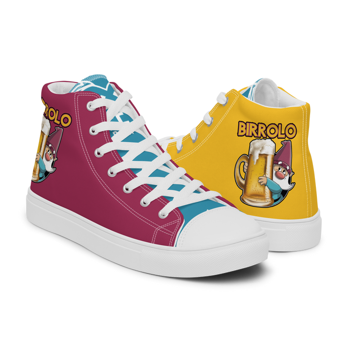 Sneakers alte in tela da donna BIRROLO NEW - Gufetto Brand 