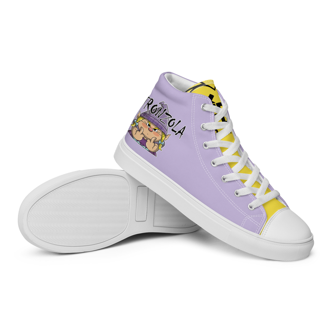 Sneakers alte in tela da donna STRONZOLA - Gufetto Brand 