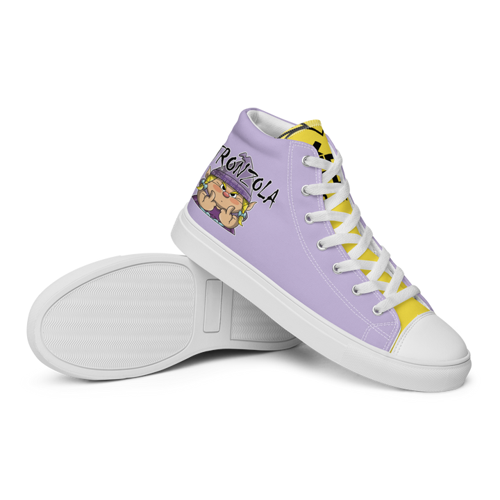 Sneakers alte in tela da donna STRONZOLA - Gufetto Brand 