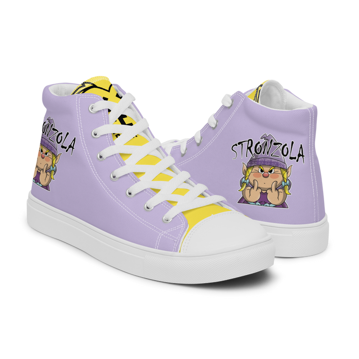 Sneakers alte in tela da donna STRONZOLA - Gufetto Brand 