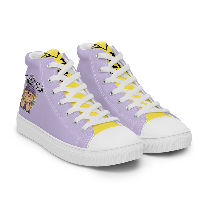 Sneakers alte in tela da donna STRONZOLA - Gufetto Brand 