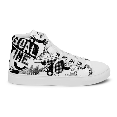 Sneakers alte in tela da donna GOAL - Gufetto Brand 