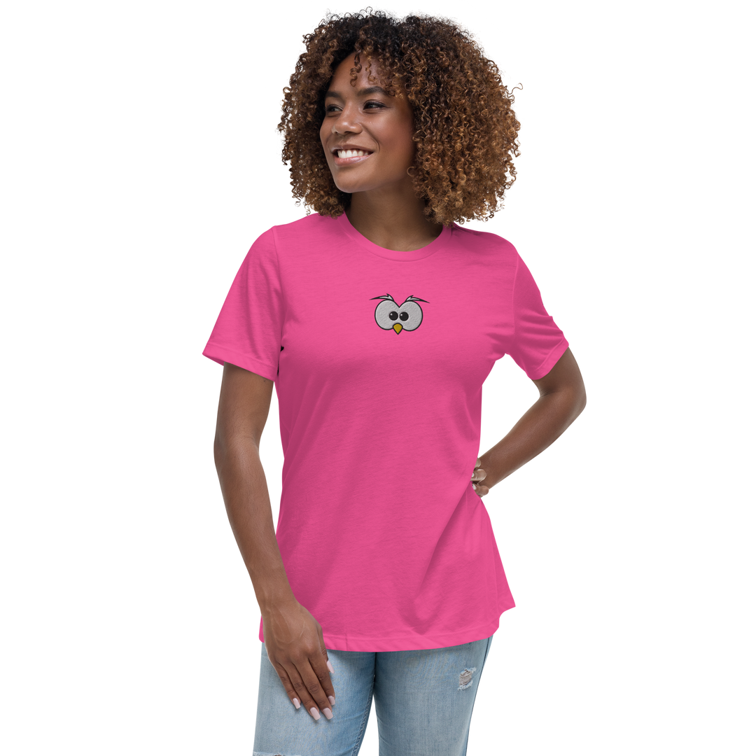 T-shirt relaxed fit donna GUFETTO OCCHI - Gufetto Brand 