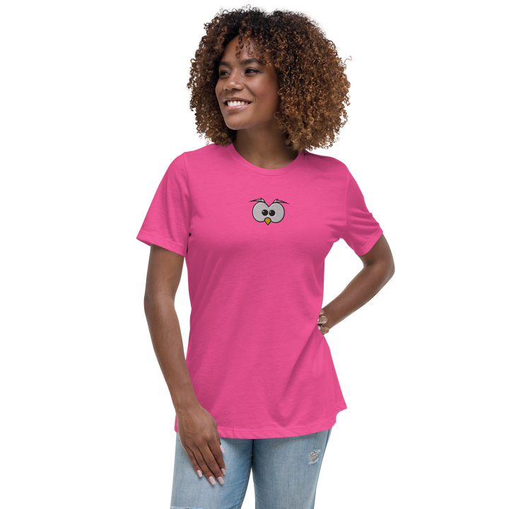 T-shirt relaxed fit donna GUFETTO OCCHI - Gufetto Brand 