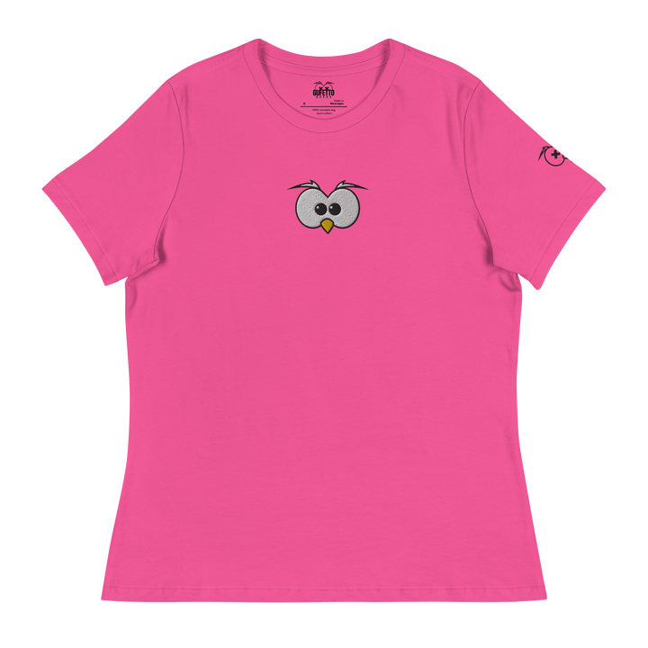 T-shirt relaxed fit donna GUFETTO OCCHI - Gufetto Brand 