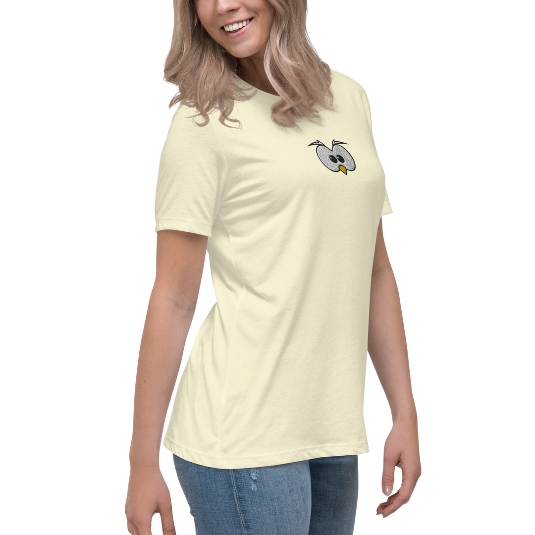 T-shirt relaxed fit donna GUFETTO OCCHI - Gufetto Brand 