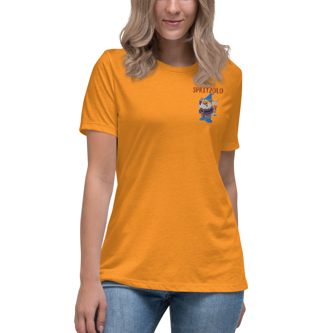 T-shirt Ricamata Donna Spritzolo - Gufetto Brand 