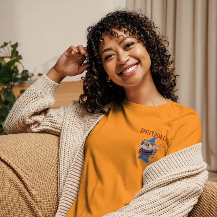 T-shirt Ricamata Donna Spritzolo - Gufetto Brand 