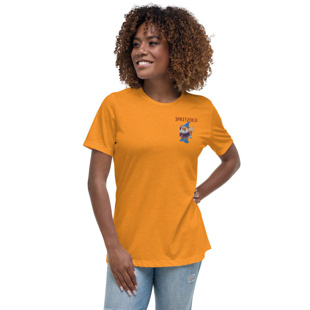 T-shirt Ricamata Donna Spritzolo - Gufetto Brand 