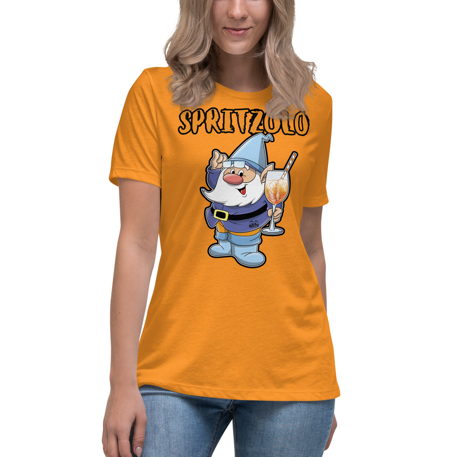 T-shirt Donna Spritzolo Orange Edition - Gufetto Brand 