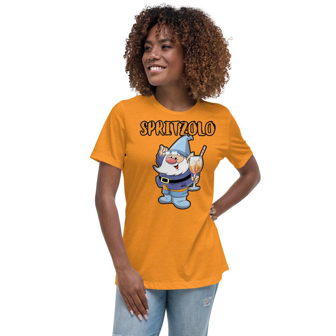 T-shirt Donna Spritzolo Orange Edition - Gufetto Brand 