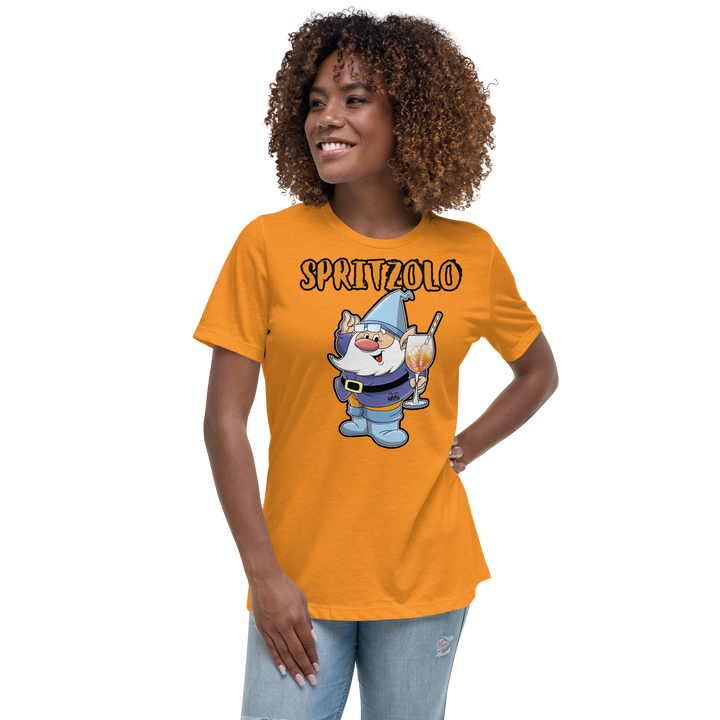 T-shirt Donna Spritzolo Orange Edition - Gufetto Brand 