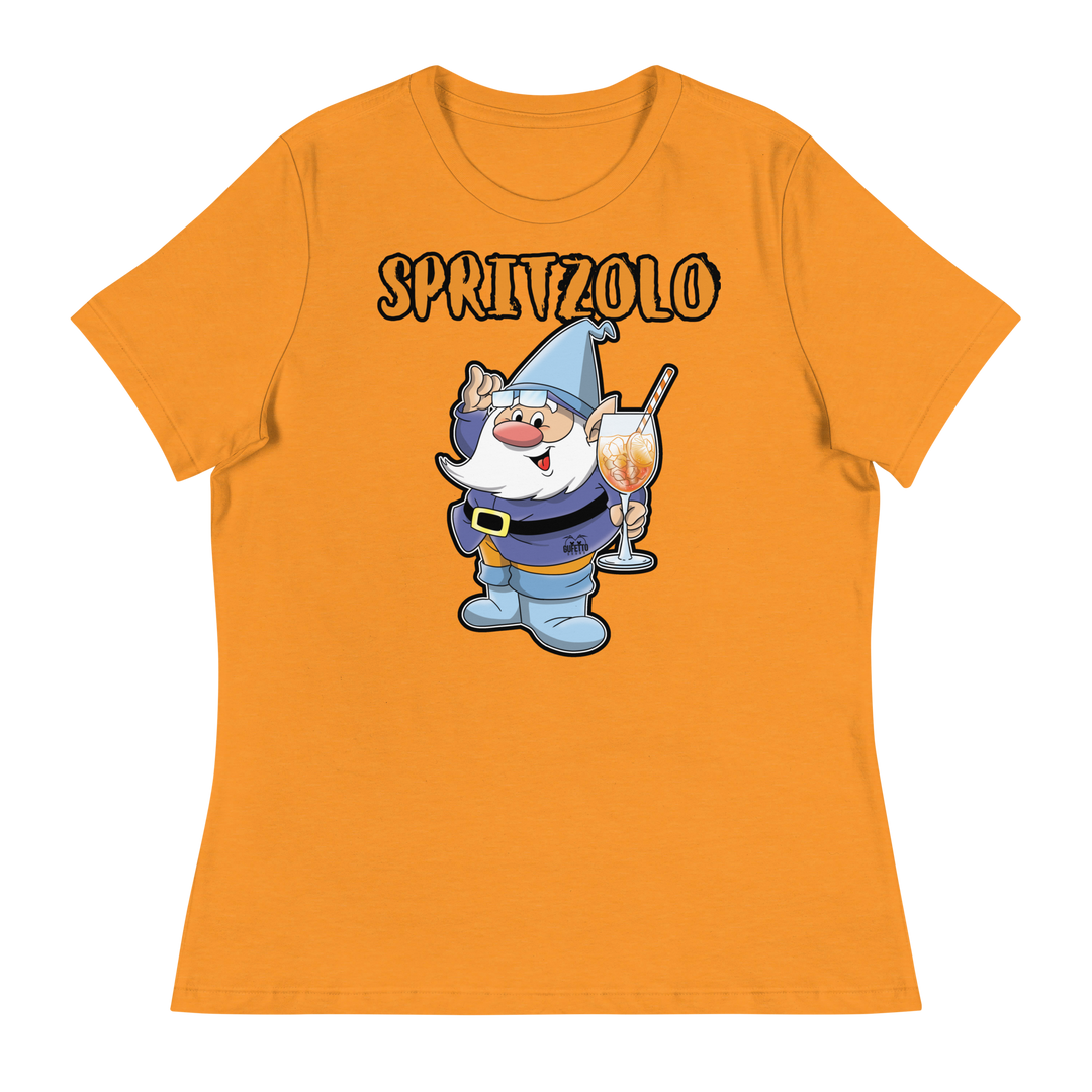 T-shirt Donna Spritzolo Orange Edition - Gufetto Brand 