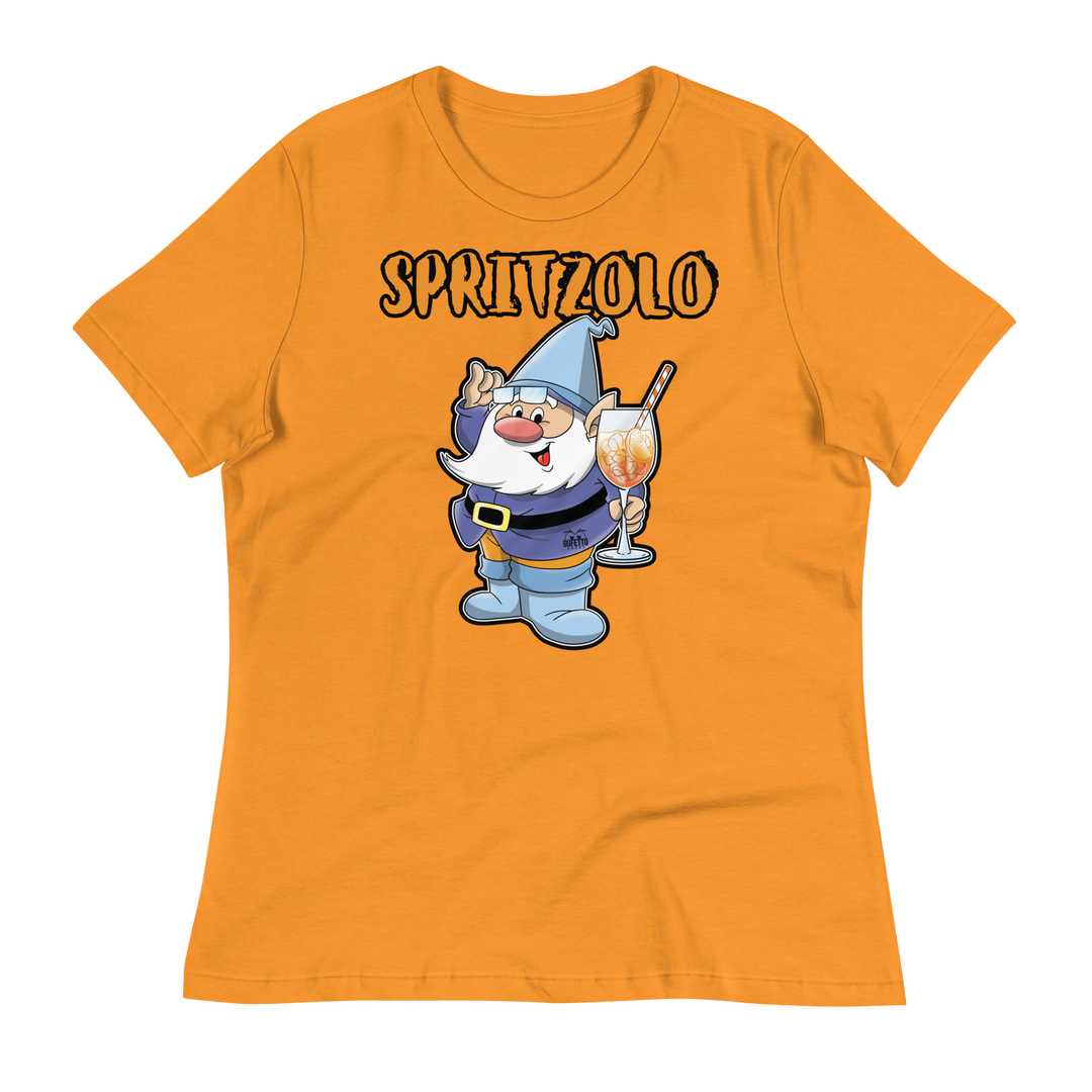 T-shirt Donna Spritzolo Orange Edition - Gufetto Brand 