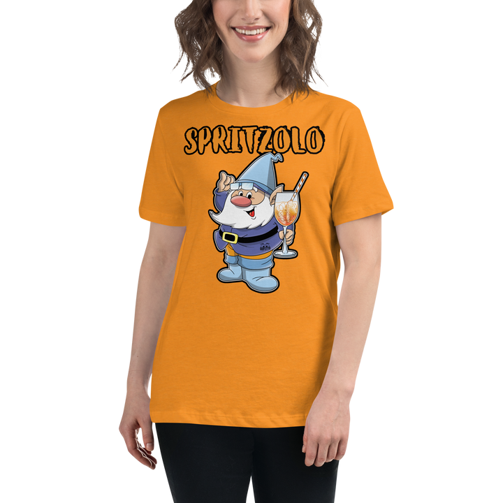 T-shirt Donna Spritzolo Orange Edition - Gufetto Brand 