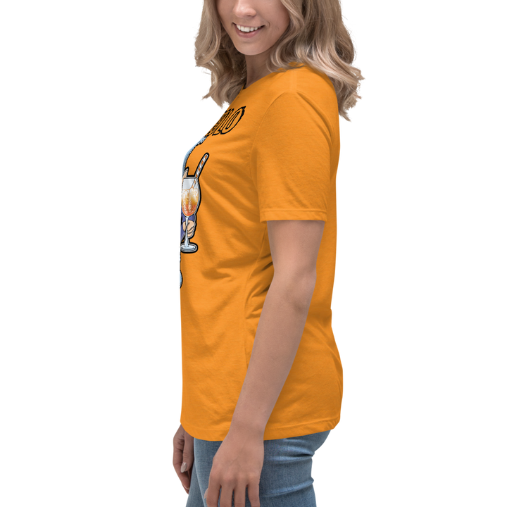 T-shirt Donna Spritzolo Orange Edition - Gufetto Brand 