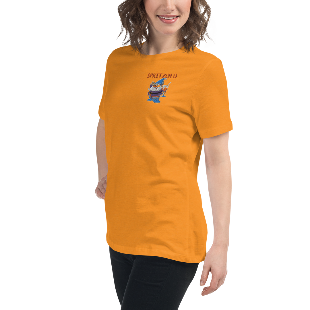 T-shirt Ricamata Donna Spritzolo - Gufetto Brand 