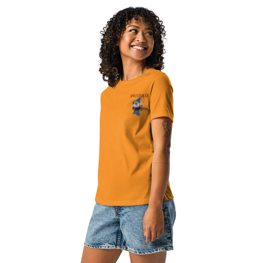 T-shirt Ricamata Donna Spritzolo - Gufetto Brand 