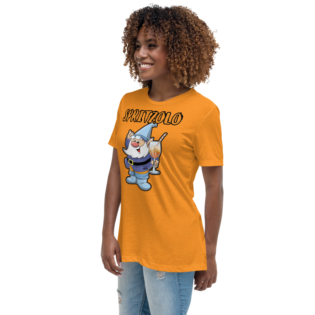 T-shirt Donna Spritzolo Orange Edition - Gufetto Brand 