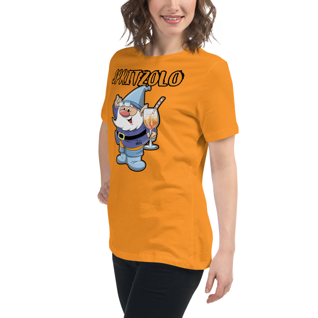 T-shirt Donna Spritzolo Orange Edition - Gufetto Brand 