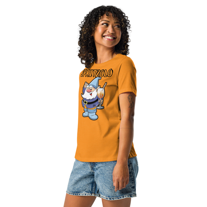 T-shirt Donna Spritzolo Orange Edition - Gufetto Brand 