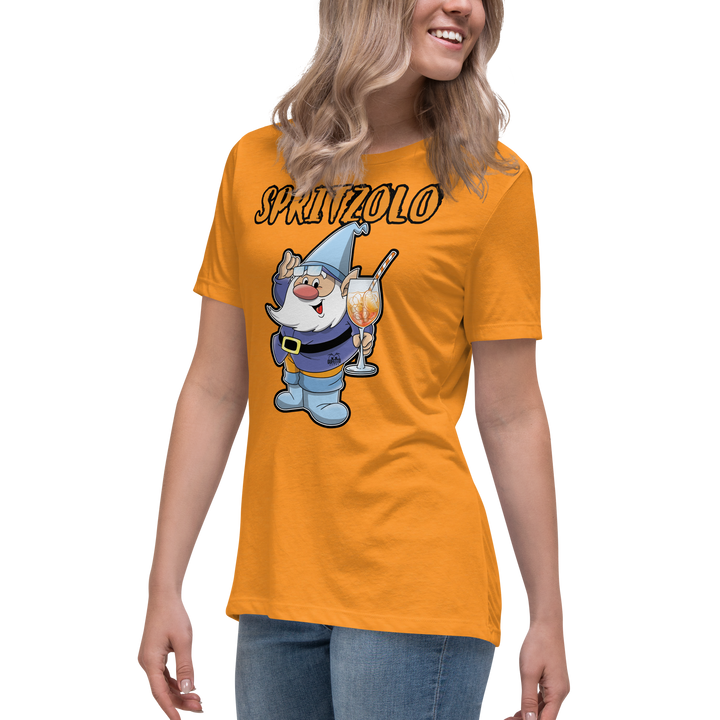 T-shirt Donna Spritzolo Orange Edition - Gufetto Brand 