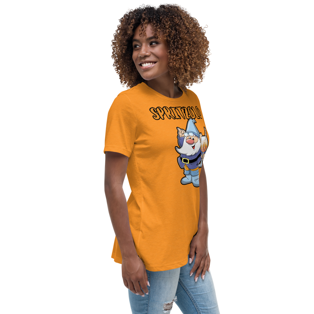T-shirt Donna Spritzolo Orange Edition - Gufetto Brand 