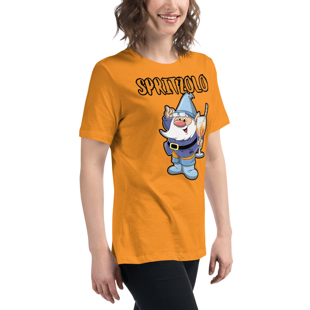 T-shirt Donna Spritzolo Orange Edition - Gufetto Brand 
