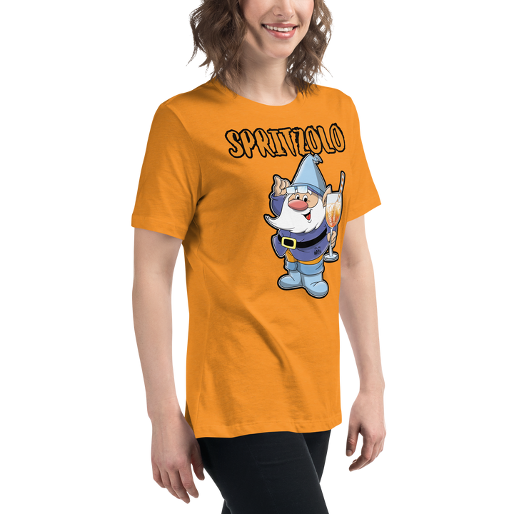 T-shirt Donna Spritzolo Orange Edition - Gufetto Brand 