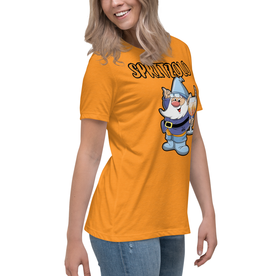 T-shirt Donna Spritzolo Orange Edition - Gufetto Brand 