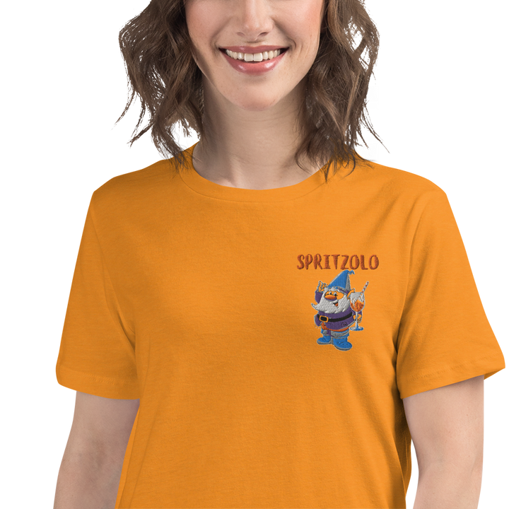 T-shirt Ricamata Donna Spritzolo - Gufetto Brand 
