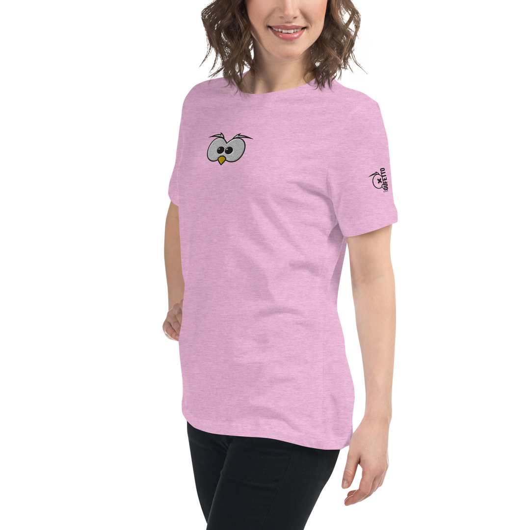 T-shirt relaxed fit donna GUFETTO OCCHI - Gufetto Brand 