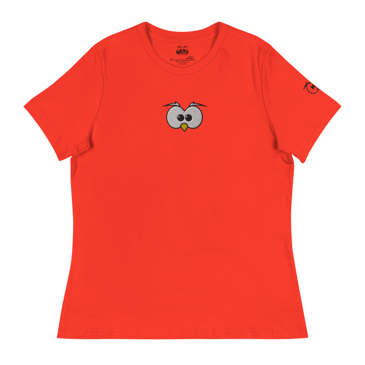 T-shirt relaxed fit donna GUFETTO OCCHI - Gufetto Brand 