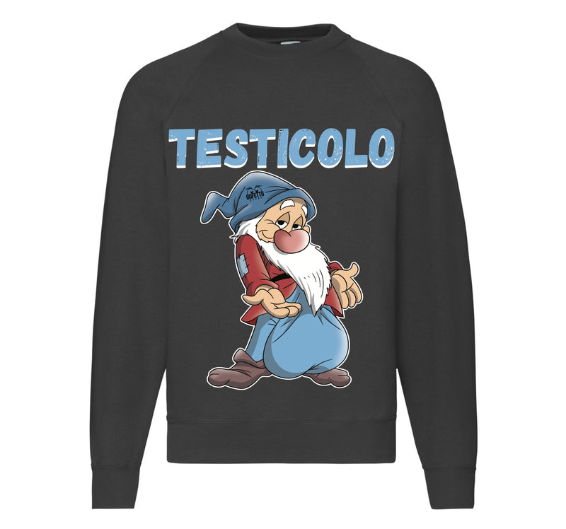 Felpa Classic Uomo Donna TESTICOLO ( T40982187 ) - Gufetto Brand 