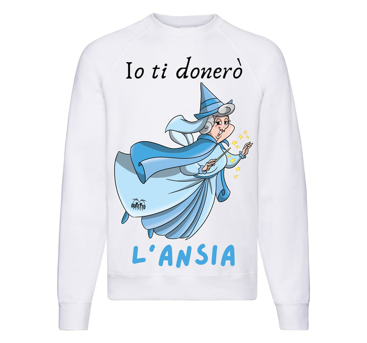 Felpa Classic Uomo Donna Le Fatine Ignoranti Ansia ( A5709217 ) - Gufetto Brand 