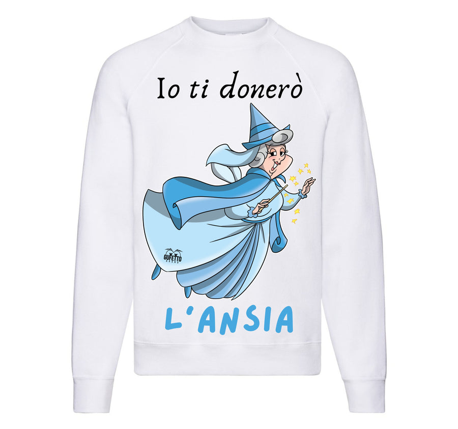 Felpa Classic Uomo Donna Le Fatine Ignoranti Ansia ( A5709217 ) - Gufetto Brand 