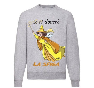 Felpa Classic Uomo Donna Le Fatine Ignoranti Sfiga ( S6793126 ) - Gufetto Brand 