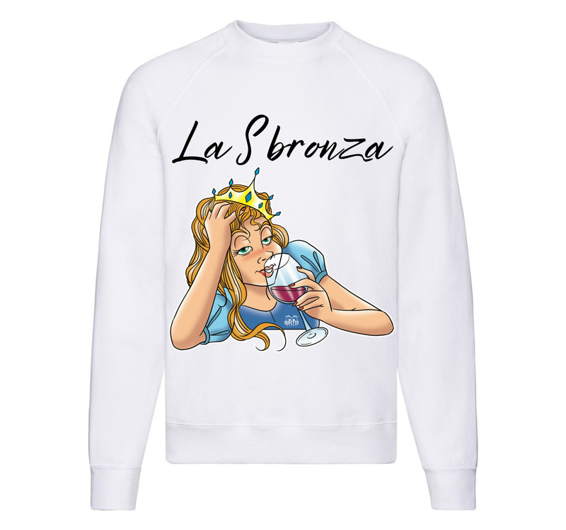 Felpa Classic Uomo Donna Principesse 2.0 La Sbronza ( S00072985 ) - Gufetto Brand 