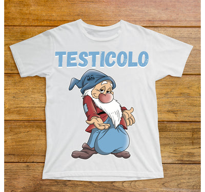 T-shirt Bambino/a TESTICOLO ( T40982187 ) - Gufetto Brand 